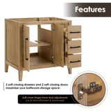 36" Belvedere Single Vanity for Undermount Sink