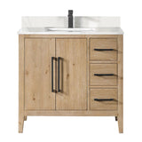 36" Belvedere Single Vanity for Undermount Sink