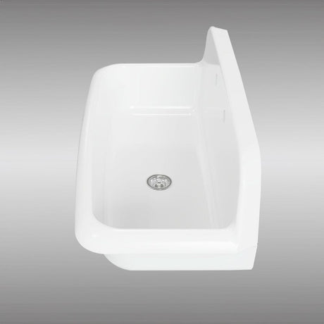 36" Epsey Vitreous China Wall-Mount Bathroom Sink
