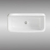 36" Epsey Vitreous China Wall-Mount Bathroom Sink