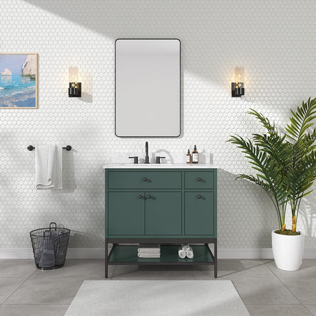 36" Mallory Vanity for Recatangular Undermount Sink