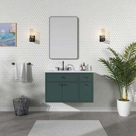 36" Mallory Vanity for Recatangular Undermount Sink