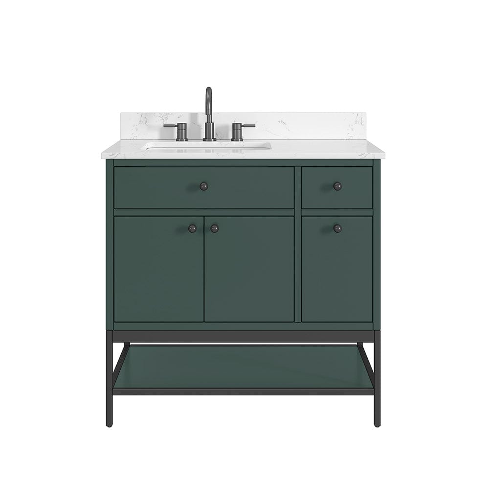 36" Mallory Vanity for Recatangular Undermount Sink