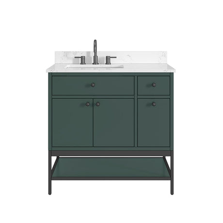 36" Mallory Vanity for Recatangular Undermount Sink