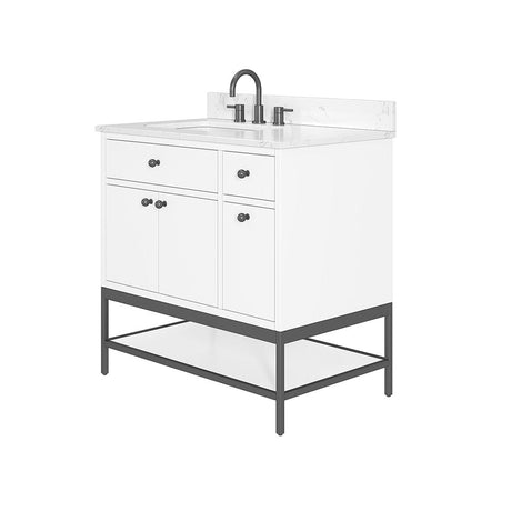 36" Mallory Vanity for Recatangular Undermount Sink
