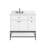 36" Mallory Vanity for Recatangular Undermount Sink