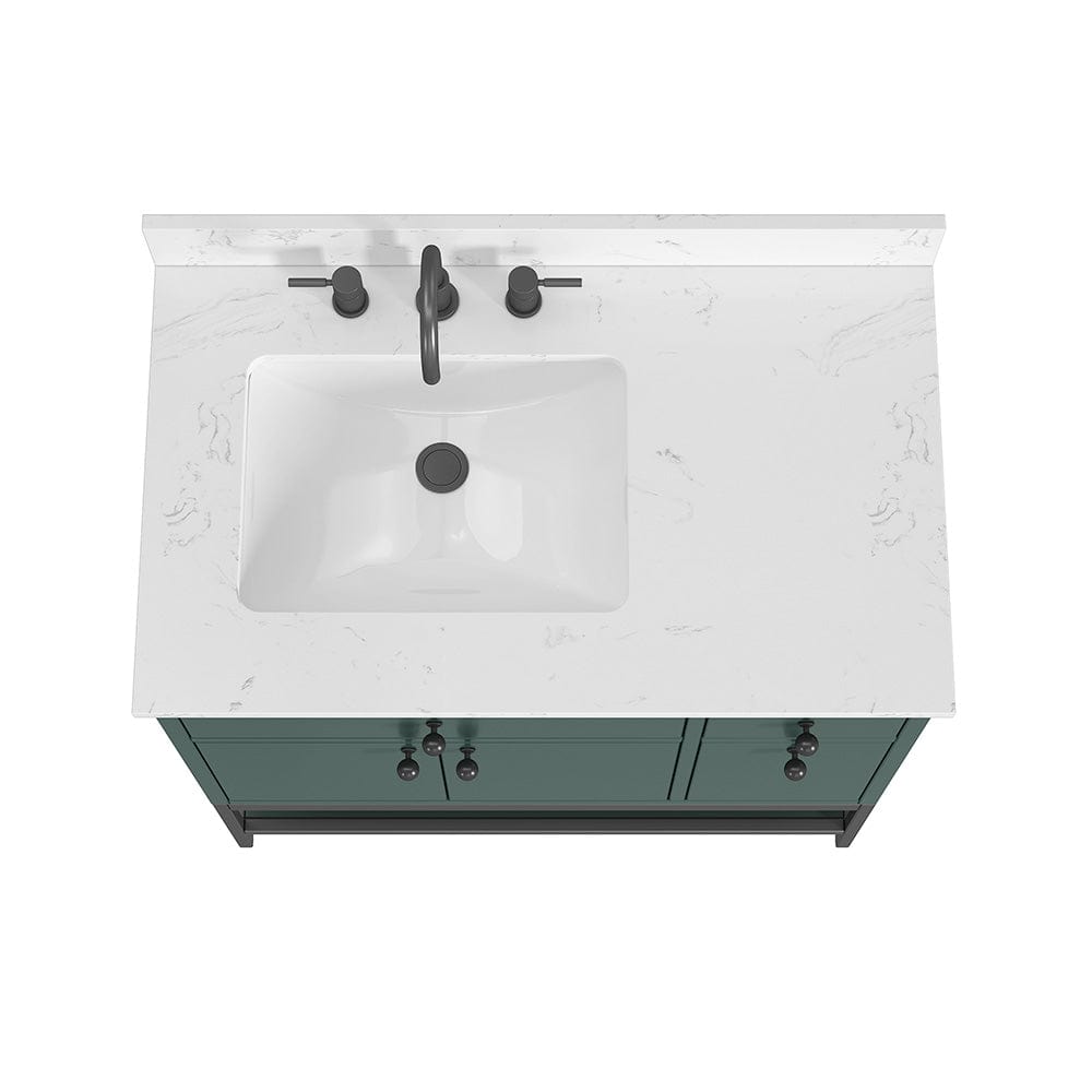 36" Mallory Vanity for Recatangular Undermount Sink