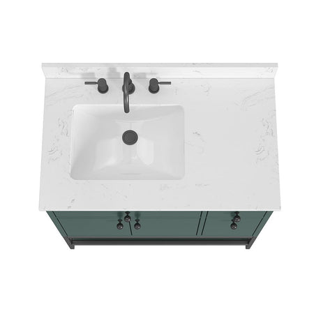 36" Mallory Vanity for Recatangular Undermount Sink