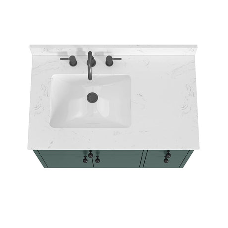 36" Mallory Vanity for Recatangular Undermount Sink