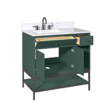 36" Mallory Vanity for Recatangular Undermount Sink