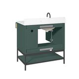 36" Mallory Vanity for Recatangular Undermount Sink