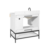 36" Mallory Vanity for Recatangular Undermount Sink