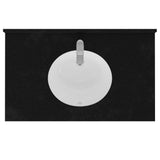 36" Mission Unfinished Red Oak Vanity for Undermount Sink - 34" Height