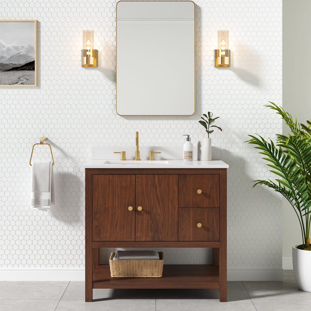 36" Somerset Vanity for Rectangular Undermount Sink