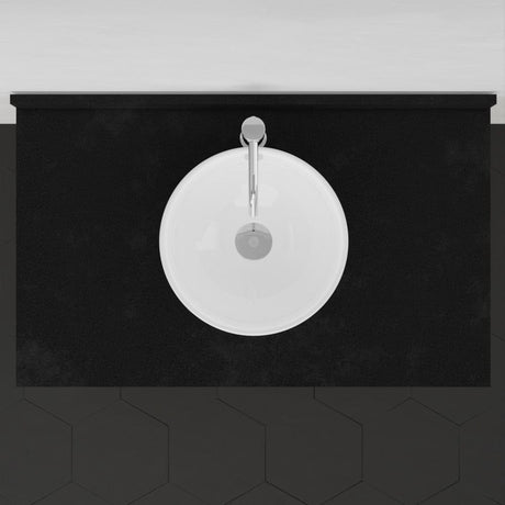 36" Unpainted Shaker Style Poplar Wood Vanity for Vessel Sink - 34" Height