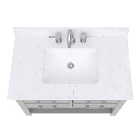 37" Brockton Vanity for Rectangular Undermount Sink
