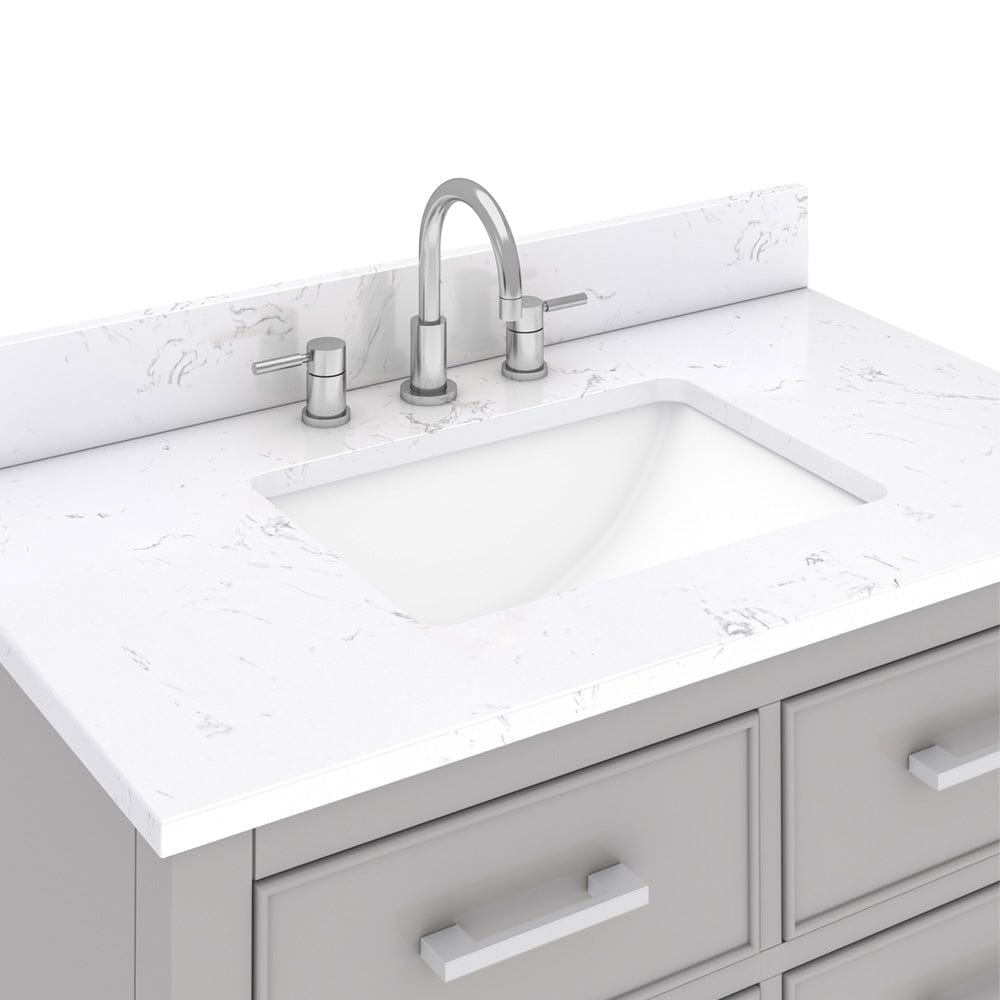 37" Brockton Vanity for Rectangular Undermount Sink