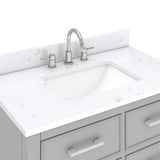 37" Brockton Vanity for Rectangular Undermount Sink