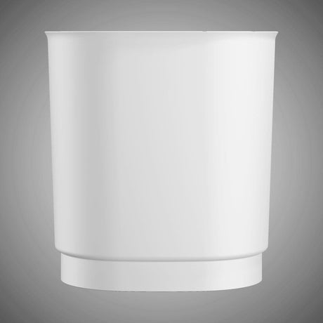 39" Akio Solid Surface Stone Resin Japanese Oval Soaking Bathtub with Integral Seat