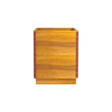 39" Hurley Handcrafted Natural Wood Japanese Soaking Tub