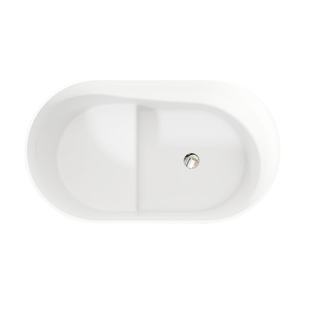 39" Tatara Solid Surface Stone Resin Japanese Soaking Tub