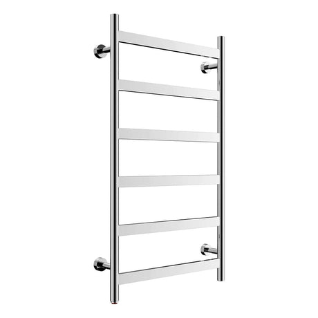 41" Tall 6 Flat Bar Wall-Mount Hard-Wiring/Plug in Towel Warmer