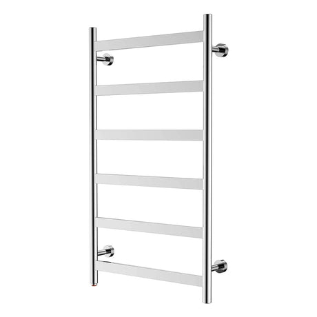 41" Tall 6 Flat Bar Wall-Mount Hard-Wiring/Plug in Towel Warmer