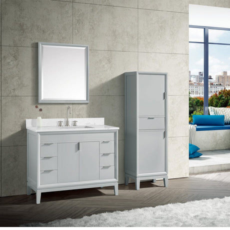 42" Heppener Vanity for Rectangular Undermount Sink