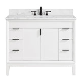 42" Heppener Vanity for Rectangular Undermount Sink