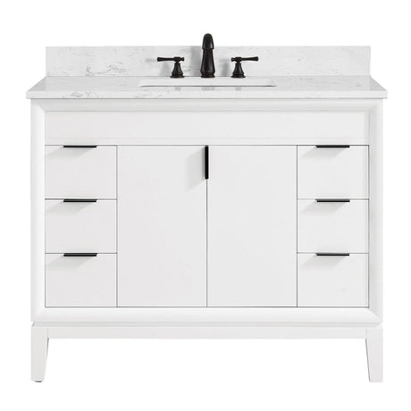 42" Heppener Vanity for Rectangular Undermount Sink