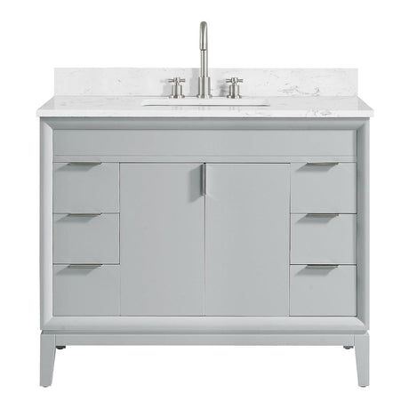 42" Heppener Vanity for Rectangular Undermount Sink