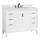 42" Heppener Vanity for Rectangular Undermount Sink