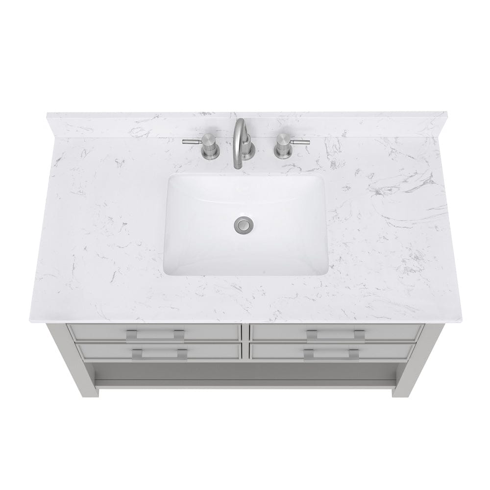 43" Brockton Vanity for Rectangular Undermount Sink