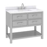 43" Brockton Vanity for Rectangular Undermount Sink