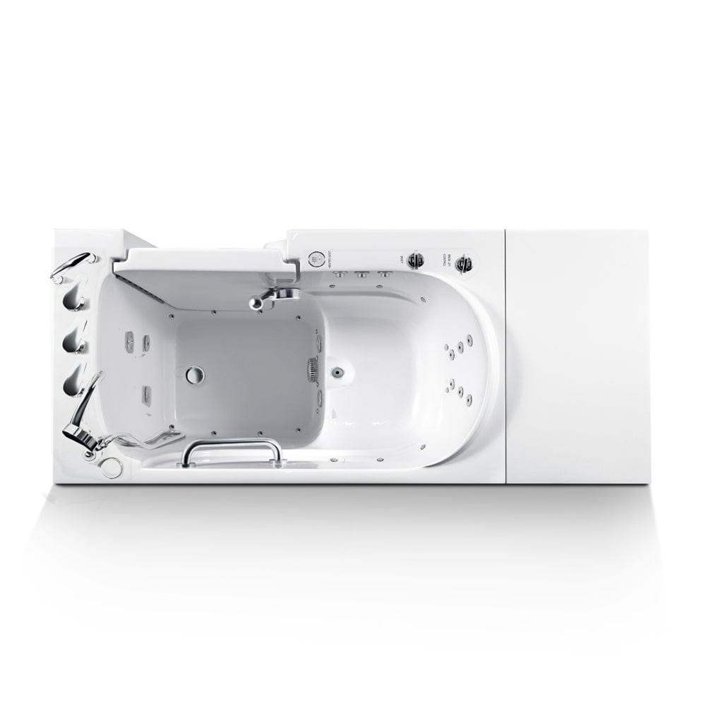 46" Aspen Compact Walk-In Tub - 38" Height