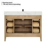 48" Belvedere Single Vanity for Undermount Sink