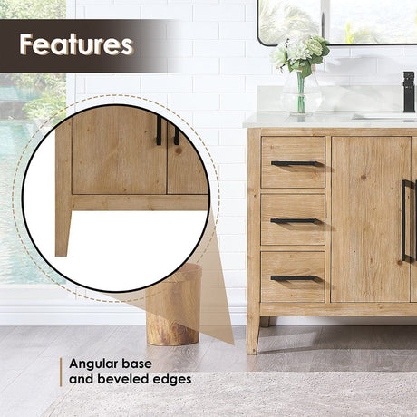 48" Belvedere Single Vanity for Undermount Sink