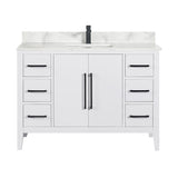 48" Belvedere Single Vanity for Undermount Sink