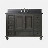 48" Bosler Vanity for Oval Undermount Sink