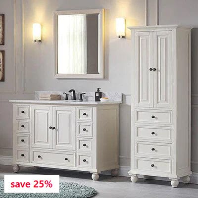 48" Bosler Vanity for Oval Undermount Sink