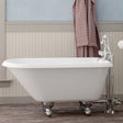 48" Macon Cast Iron Roll-Top Clawfoot Tub