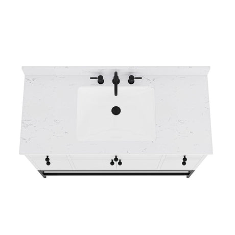 48" Mallory Vanity for Recatangular Undermount Sink