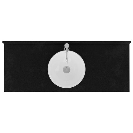 48" Narrow Mission 6 Drawer Unfinished Red Oak Vanity for Vessel Sink - 34" Height