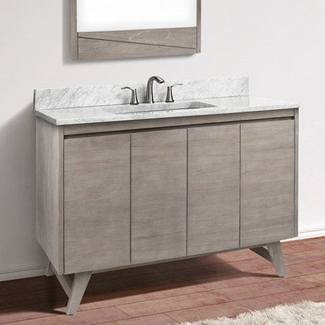 48" Winton Teak Vanity for Rectangular Undermount Sink