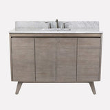 48" Winton Teak Vanity for Rectangular Undermount Sink