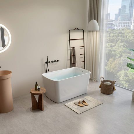 49" Borica Acrylic Japanese Soaking Tub