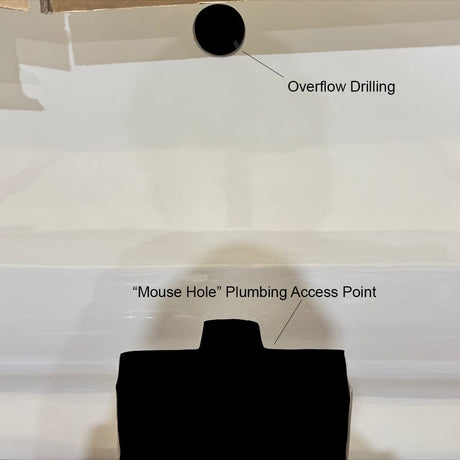 52" Byrnes Cast Iron Round Soaking Tub with Pedestal