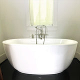 58" Brook Acrylic Freestanding Massage Tub