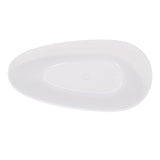 59" Topaz Solid Surface Stone Resin Freestanding Bathtub