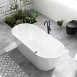 59" Wilmington Acrylic Freestanding Tub with Insulation